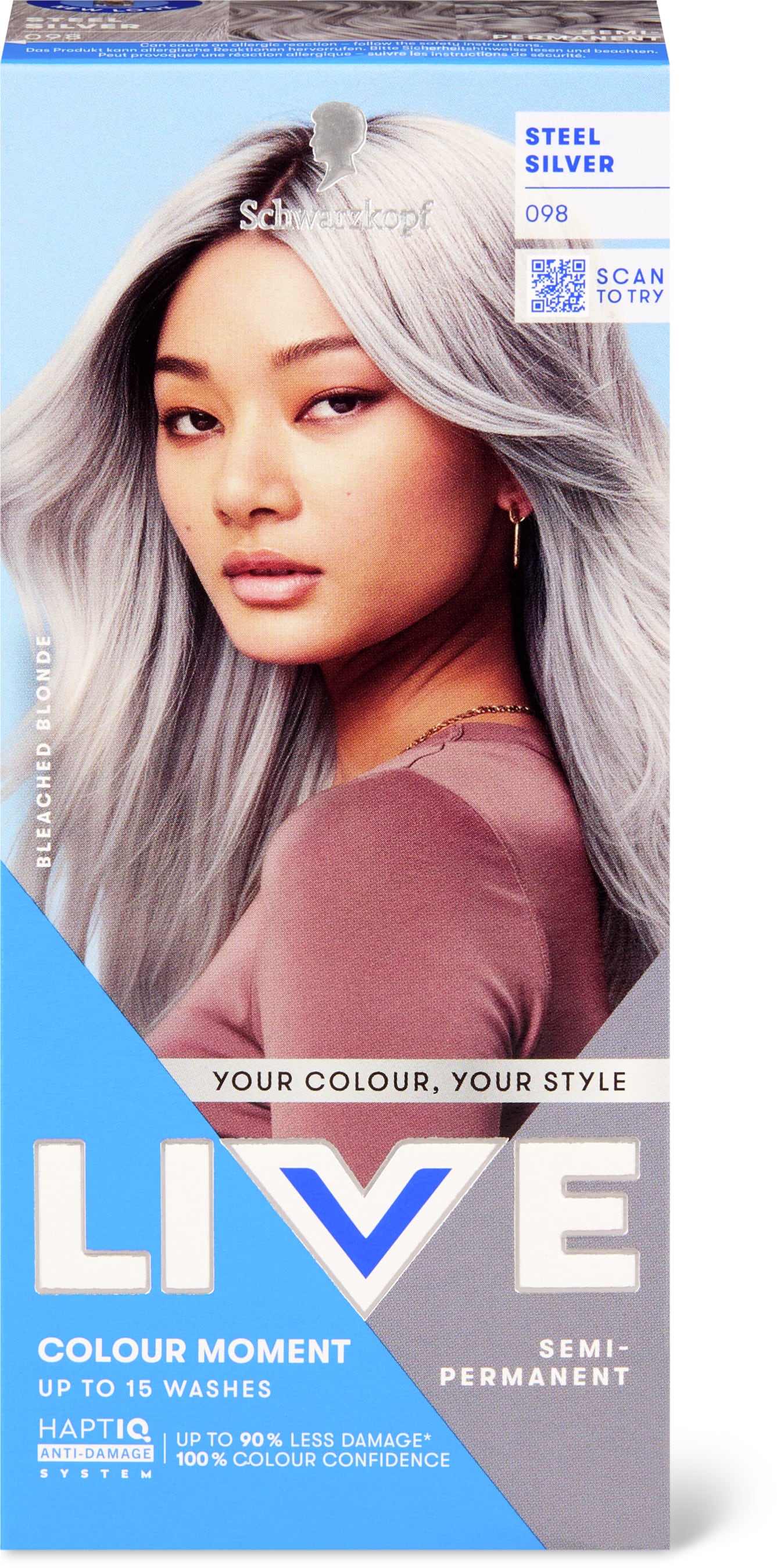 Schwarzkopf Tonalizzante LIVE Ultra Brights Silver